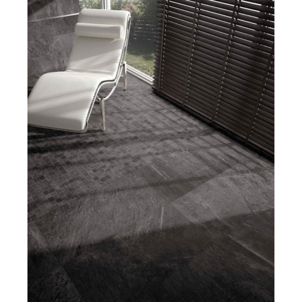 Ceracasa Filita Black Natural porcelán járólap 31,6x63,7 I.o. - Csempe Mester